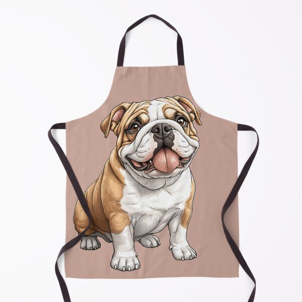 Item preview, Playful English Bulldog - cut out along the outlines 7 designed and sold by SteadyRolling.