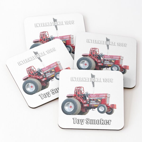 Item preview, ASTTQ Tractor Pulling International 1086 Toy Smoker designed and sold by blindphotog.