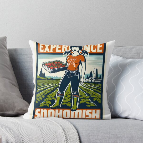 Item preview, Experience Snohomish Washington vintage travel poster designed and sold by OSKAR-NOVAK.