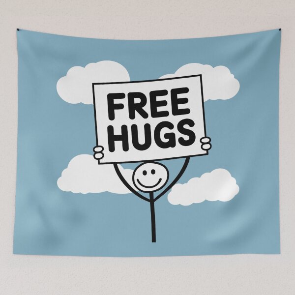 Item preview, Free Hugs designed and sold by Ink And Inspire.