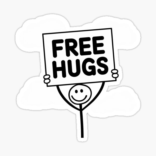 Item preview, Free Hugs designed and sold by Ink And Inspire.