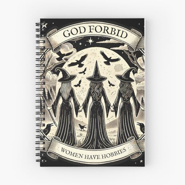 Item preview, God Forbid women have hobbies Witches  designed and sold by Inadesignstore.