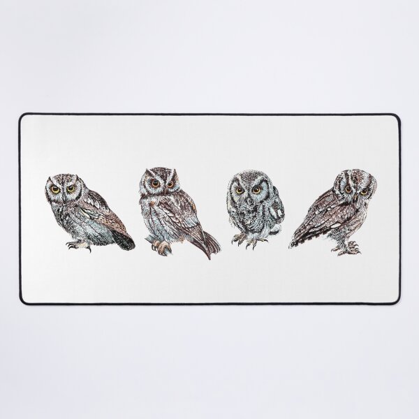 Item preview, Four Screech Owls designed and sold by Thomas-Duane.