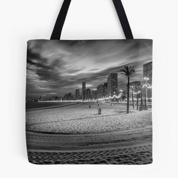 Item preview, Benidorm Levante beach at night designed and sold by Leighton Collins.