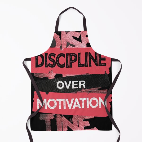 Item preview, DISCIPLINE OVER MOTIVATION designed and sold by FRADEX STORE.