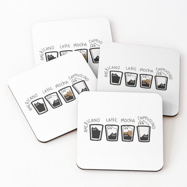 Item preview, Coffee and Cats designed and sold by AngelDigitalArt.