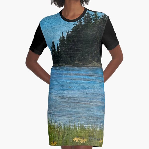 Item preview, Scenic View Down Harbor Way designed and sold by JDFehlauer.
