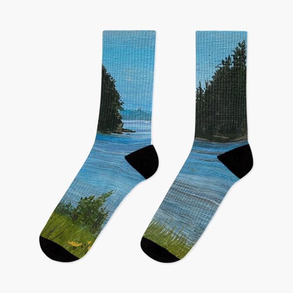 Item preview, Scenic View Down Harbor Way designed and sold by JDFehlauer.