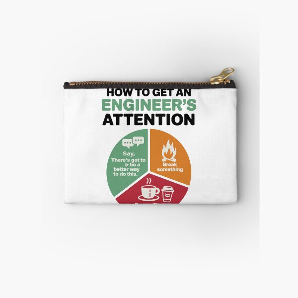 Artikelvorschau, So erregen Sie die Aufmerksamkeit eines Ingenieurs Lustige, datengesteuerte entworfen und verkauft von InspireSticker.