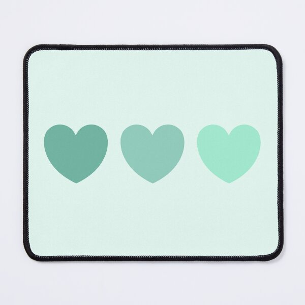 Item preview, 3 Hearts - Teal designed and sold by Lorelle Gifts.