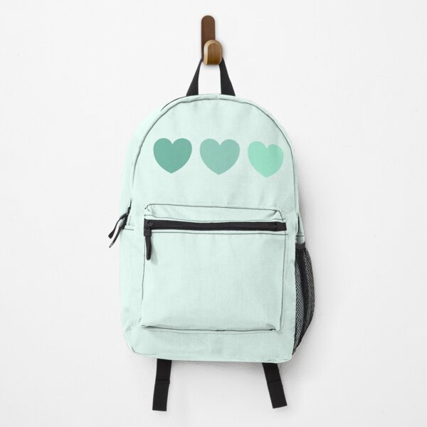 Vista previa del artículo con la obra «3 corazones - verde azulado», diseñado y vendido por Lorelle Gifts.