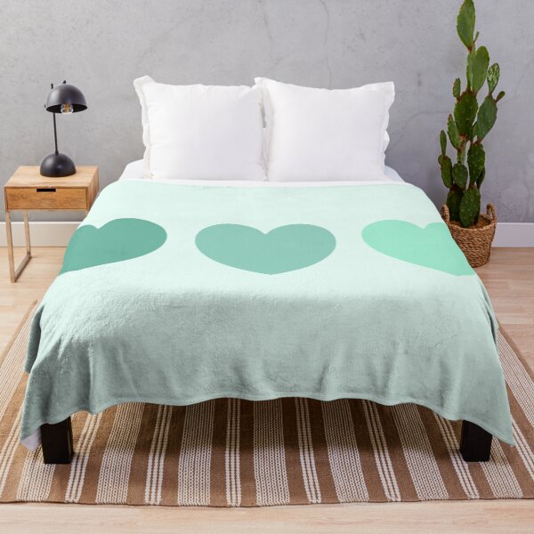Item preview, 3 Hearts - Teal designed and sold by Lorelle Gifts.