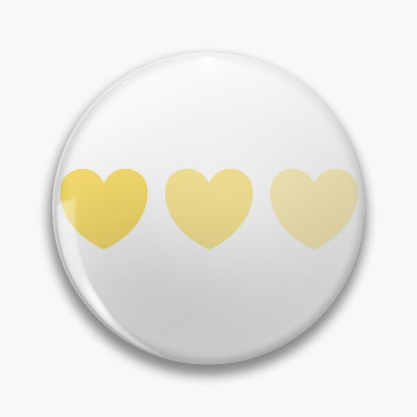Item preview, 3 Hearts - Yellow designed and sold by Lorelle Gifts.