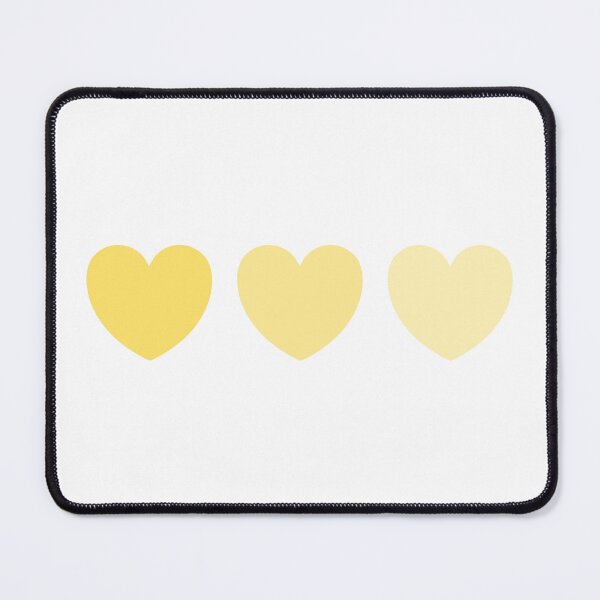 Item preview, 3 Hearts - Yellow designed and sold by Lorelle Gifts.