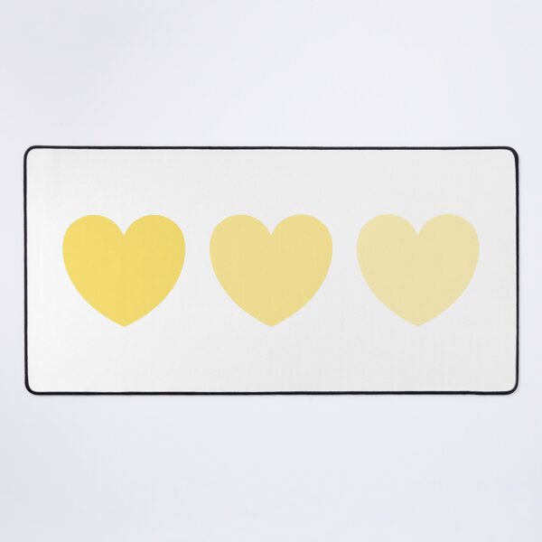 Item preview, 3 Hearts - Yellow designed and sold by Lorelle Gifts.