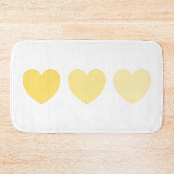 Item preview, 3 Hearts - Yellow designed and sold by Lorelle Gifts.