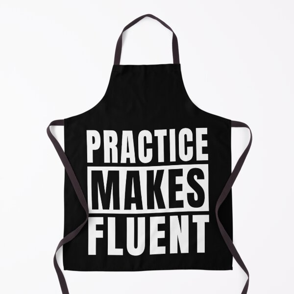 Item preview, Practice Makes Fluent designed and sold by MaryAller.