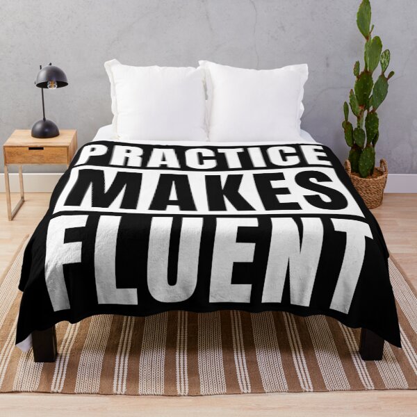Item preview, Practice Makes Fluent designed and sold by MaryAller.