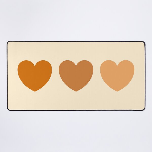 Item preview, 3 Hearts - Orange designed and sold by Lorelle Gifts.