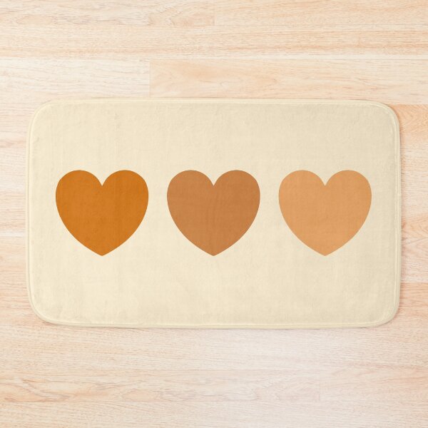 Item preview, 3 Hearts - Orange designed and sold by Lorelle Gifts.