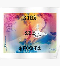 Kids See Ghosts Album Cover Poster