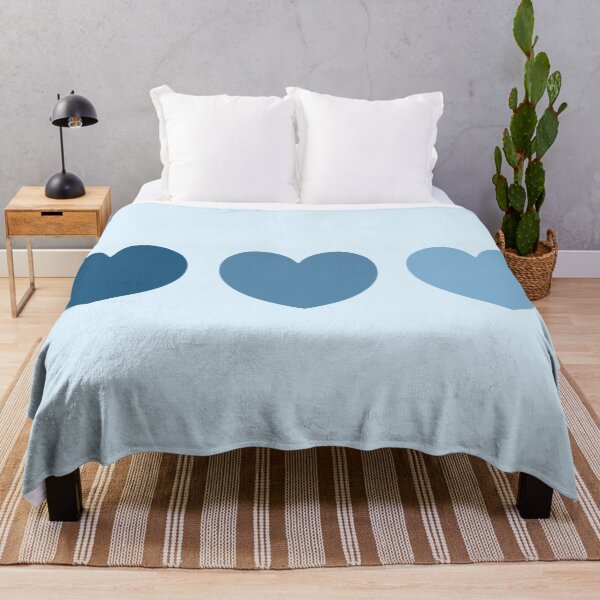 Item preview, 3 Hearts - Blue designed and sold by Lorelle Gifts.