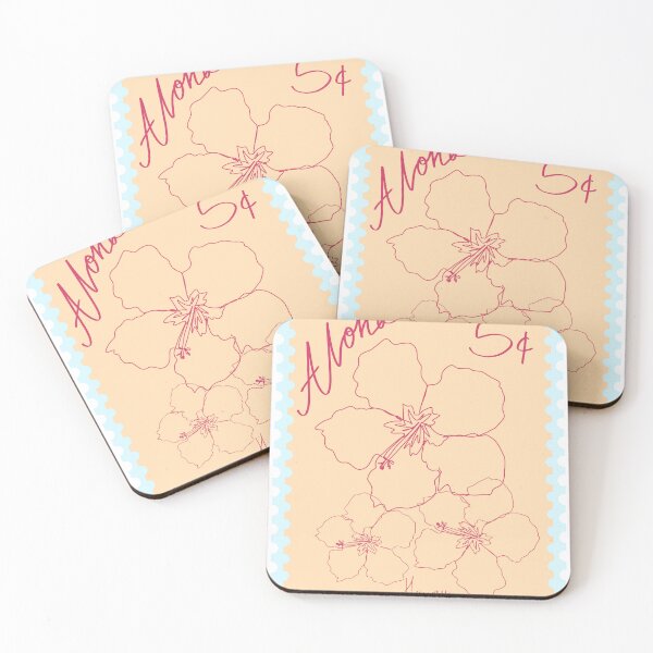 Item preview, Aloha Hawaii Post Stamp designed and sold by EJHArts.