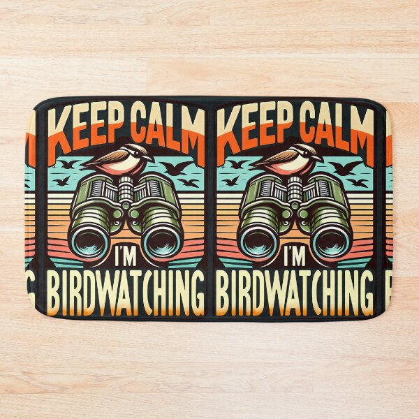 Item preview, Keep Calm I'm Birdwatching, typography designed and sold by maxmaj.