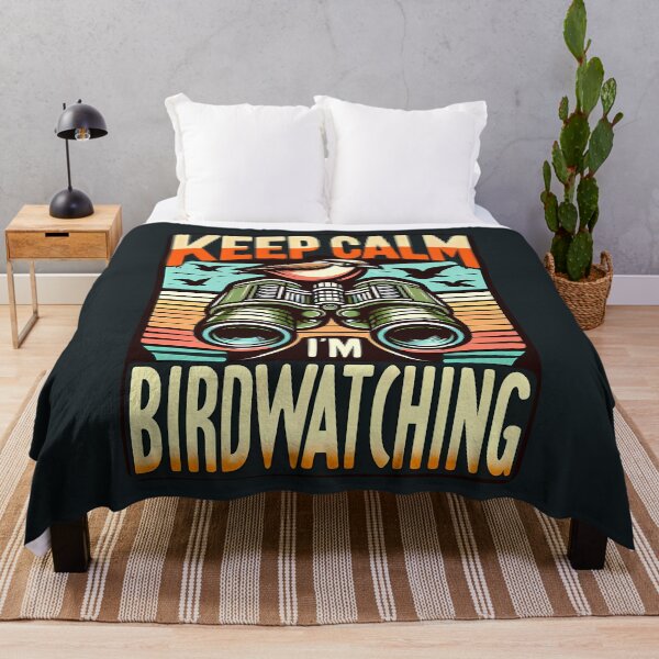 Item preview, Keep Calm I'm Birdwatching, typography designed and sold by maxmaj.