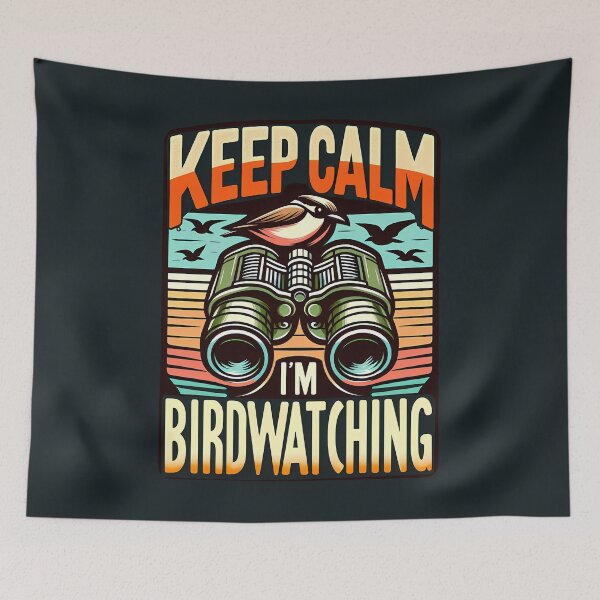 Item preview, Keep Calm I'm Birdwatching, typography designed and sold by maxmaj.