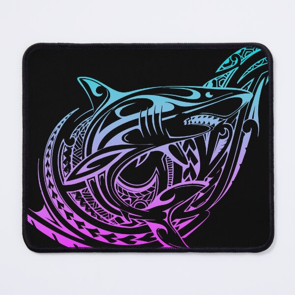 Item preview, Polynesian Shark – Tribal Tattoo Inspired by the Ocean designed and sold by CreaTahiti.