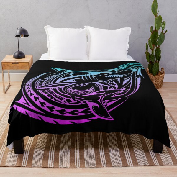 Item preview, Polynesian Shark – Tribal Tattoo Inspired by the Ocean designed and sold by CreaTahiti.