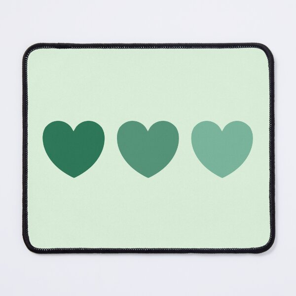 Item preview, 3 Hearts - Green designed and sold by Lorelle Gifts.