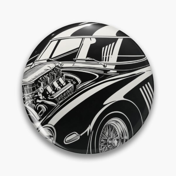 Item preview, vintage car designed and sold by NichiStudio.