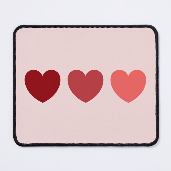 Item preview, 3 Hearts - Red designed and sold by Lorelle Gifts.