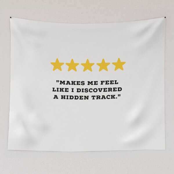 Item preview, Music Lover Reviews Funny 5 Star Review #1 designed and sold by Jollys-ArtShop.