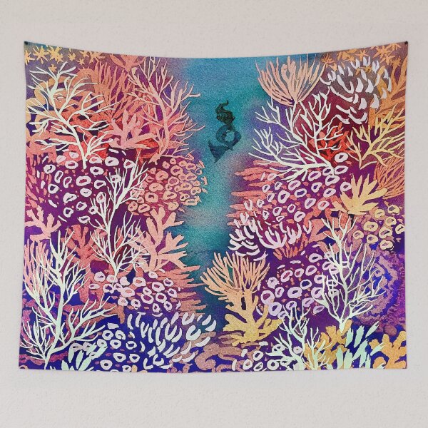 Aperçu de l'œuvre Danse du corail créée et vendue par Ruthely.