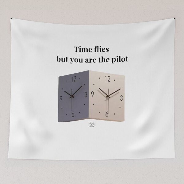 Item preview, Time flies but you are the pilot designed and sold by Noni3D.