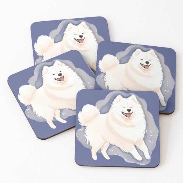 Item preview, Watercolour Samoyed  designed and sold by TheresaNicole.