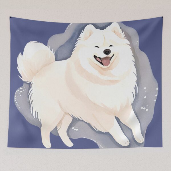 Item preview, Watercolour Samoyed  designed and sold by TheresaNicole.