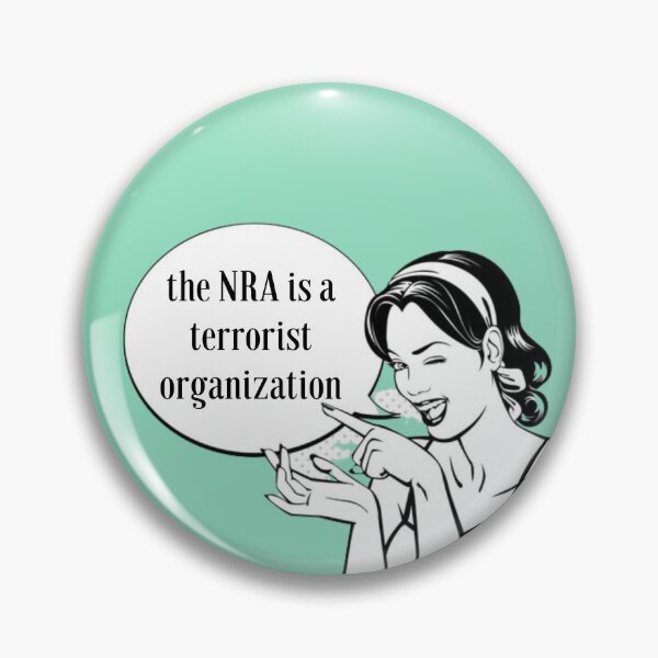 Item preview, 50s lady pointing_the NRA is a terrorist organization designed and sold by quinnhopp.
