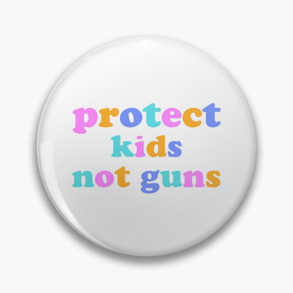 Item preview, protect kids not guns (multicolored cooper) designed and sold by quinnhopp.