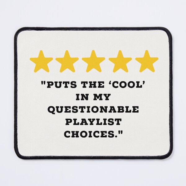 Item preview, Music Lover Reviews Funny 5 Star Review #3 designed and sold by Jollys-ArtShop.