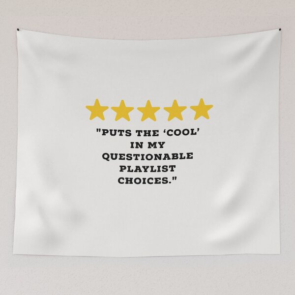 Item preview, Music Lover Reviews Funny 5 Star Review #3 designed and sold by Jollys-ArtShop.