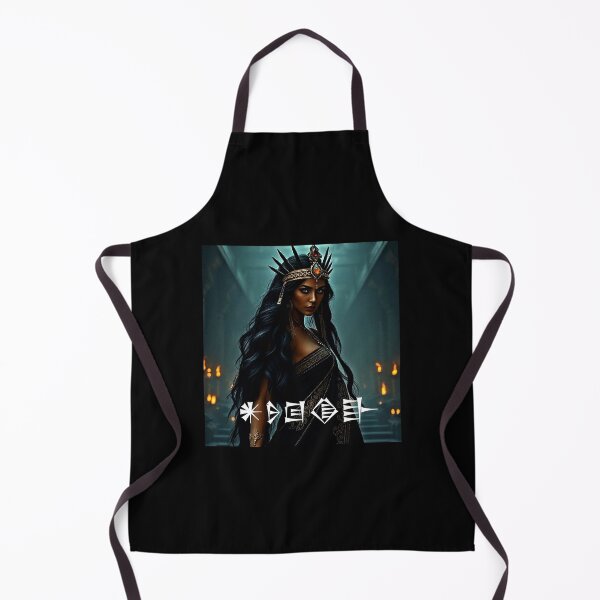Item preview, Ereshkigal - Goddess of the Underworld- Sumerian Goddess Dark Feminine Power T-Shirt & Home Decor designed and sold by Earth Nature Creations.