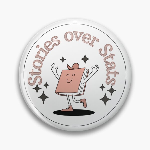 Item preview, Stories over Stats designed and sold by Whimsical Design Space.