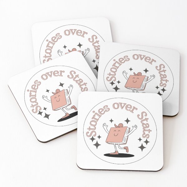 Item preview, Stories over Stats designed and sold by Whimsical Design Space.