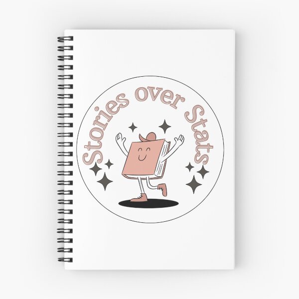 Item preview, Stories over Stats designed and sold by Whimsical Design Space.
