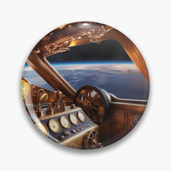 Item preview, Steampunk Flight Deck - Lost in Space designed and sold by Runway09.