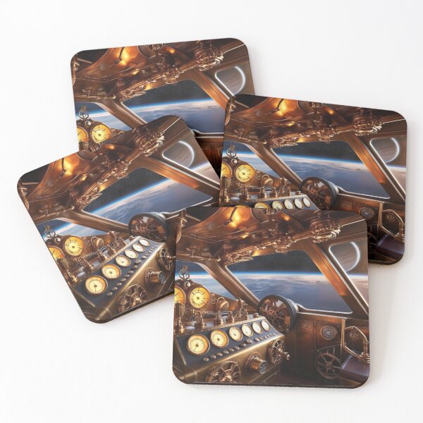 Item preview, Steampunk Flight Deck - Lost in Space designed and sold by Runway09.